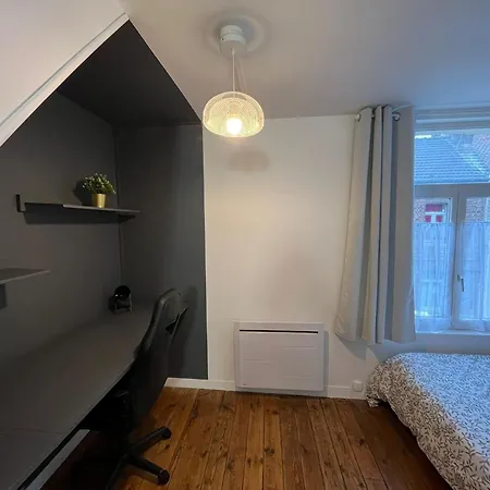 Le Charme Citadin 55 M² Avec Exterieur Semesterbostad Valenciennes